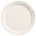 World Tableware Porcelana Rolled Edge 9" Bright White Narrow Rim Plate, PK24 840-425N-13